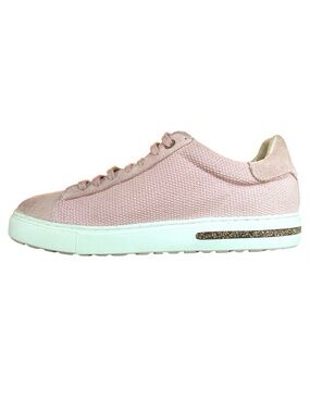 Birkenstock Bend Low Canvas Suede Sneakers Soft Pink EU 39 US 8-8.5